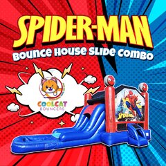 Spiderman Bounce House Slide Combo