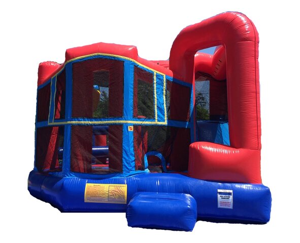 5 in 1 Combo Inflatable Blue
