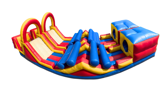 40FT Mini Duel Obstacle Course