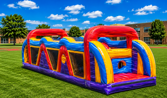 38'Marble Mania Obstacle Course 38