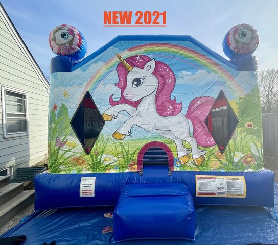  NEW 2021 17x16 (Large) Unicorn Jump 