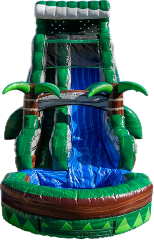 22ft Emerald Crush Tsunami Waterslide New 2024