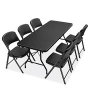 5 tables-6ft & 30 chairs