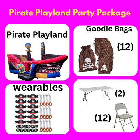 Pirate Playland Party Package 