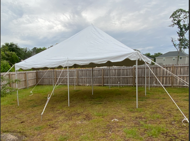 20x20 Pole Tent