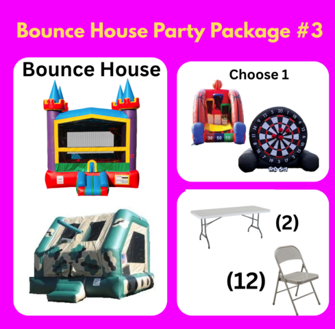 Bounce House Party Package #3