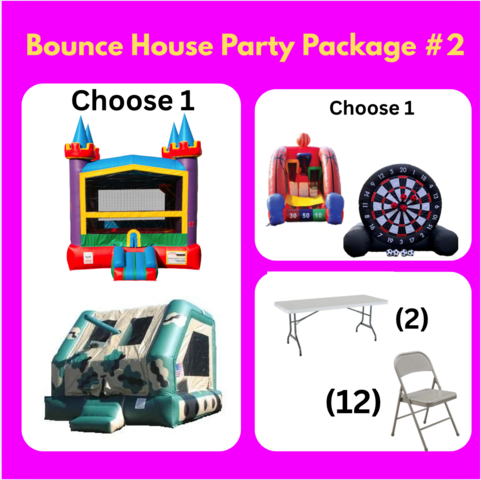Bounce House Party Package #2