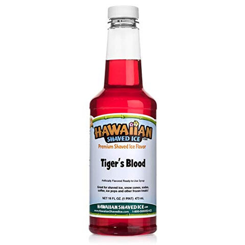 Snow Cone Flavor - Tigers Blood