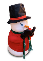 Snowman Snow Machine 