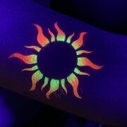 Airbrush Tattoos Glow