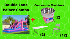 Double Lane Palace Combo Party Package #1