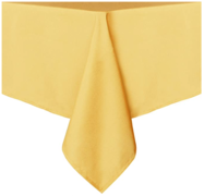 Rectangle Tablecloth - 6' Table (60"x120"), Yellow