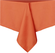 Rectangle Tablecloth - 6' Table (60"x120"), Orange