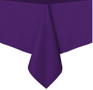 Rectangle Tablecloth - 6' Table (60"x120"), Purple