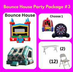 Bounce House Party Package #3 - SAVE $25