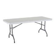 6ft Plastic Rectangle Tables