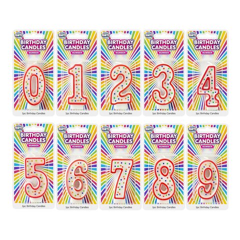 Number Birthday Candles