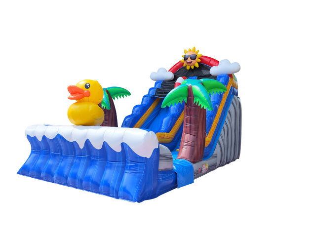 17ft Tropical Duck Slide