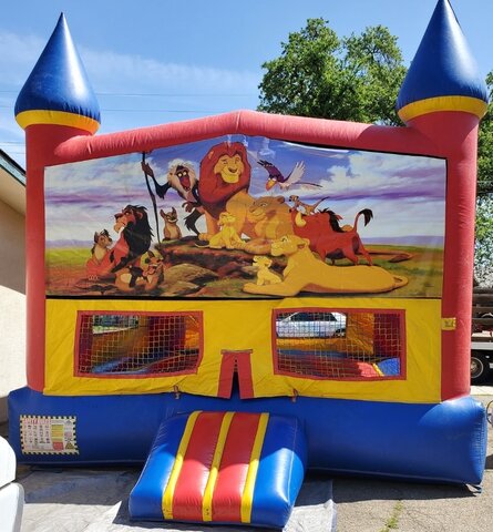 Lion King Bounce House