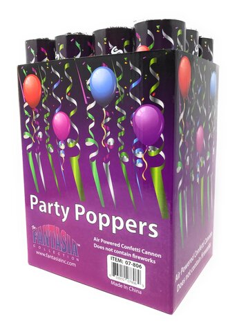 Party Poppers