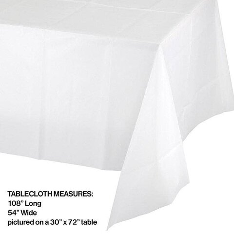 White Table Cover