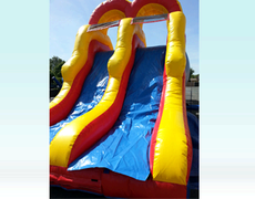 Double Slide For Dry Use Or With Built In Pool
