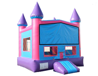 Pink Castle Bounce House