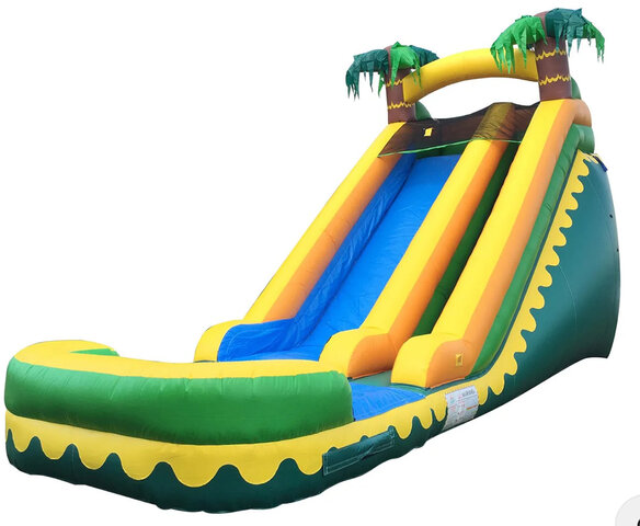 18 Ft Tropical Dry Slide