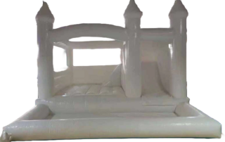 White Wedding 15x15 Bounce House