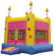 Birthday Cake 15x15 Bounce House