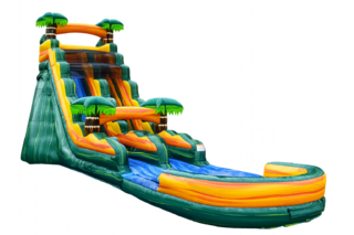 CALI PALMS 22 Foot Tall Waterslide - 40 Feet Long