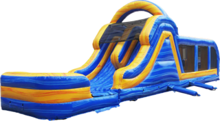 Arctic 45ft Obstacle Course Waterslide