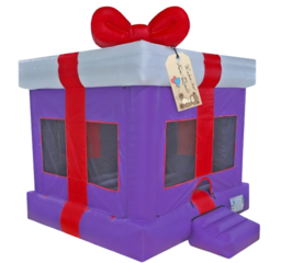 Purple Gift Box 15x15 Bounce House