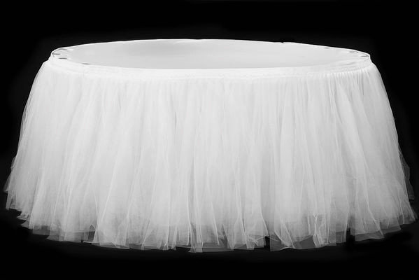 Black tutu clearance table skirt