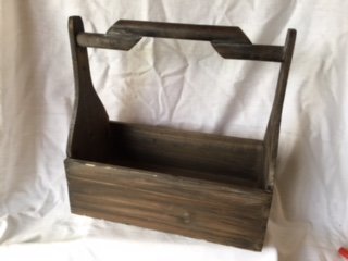 Wood Box- w Handle