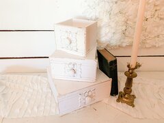White Vintage Box