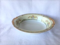 Vintage Noritake Alicia Oval Serving Bowl- 3 available