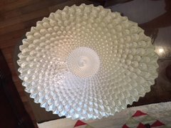 Silver Glass Bowl, large