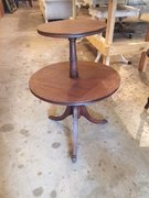 Two tier Vintage Table