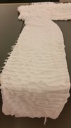 Off White Layered Table Runner