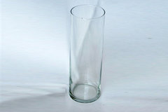 Ex Tall Glass Cylinder Vase