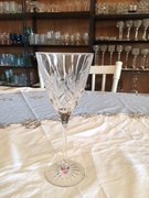 Cut Glass Wine, Clear- 3 available 