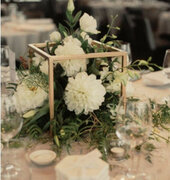 Gold ‘Rebecca’ Decorative Cube