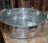 Ex Large Silver Tray- 8 available