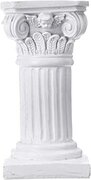 White Greek Ornate Column or Plant Stand