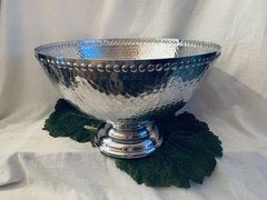 Silver Hammered Bowl 