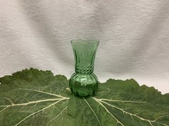 Green Glass Vase, small