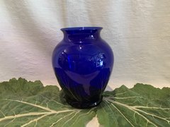 Cobalt Blue Ginger Jar Vase