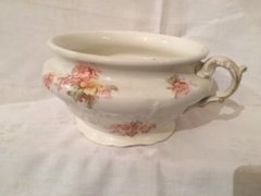 Vintage China Container w handle- 3 available