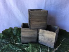 Wooden Box, 5" x 5"